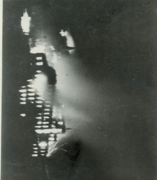 Incendio del Instituto de La Salle durante los acontecimientos de 1948