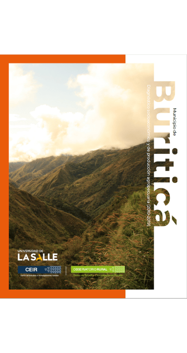 Paisaje rural y producción agropecuaria de Buriticá, Antioquia