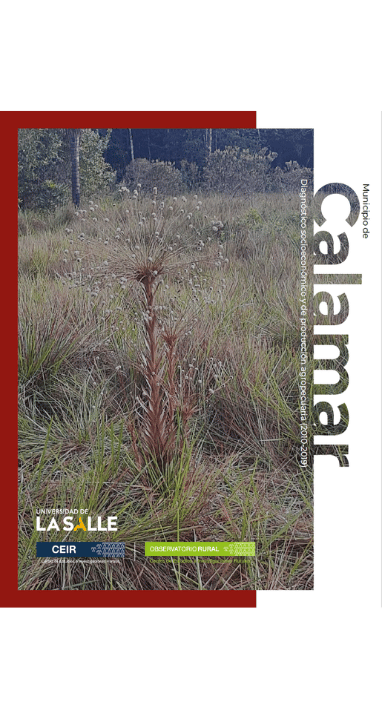Paisaje rural y producción agropecuaria de Calamar