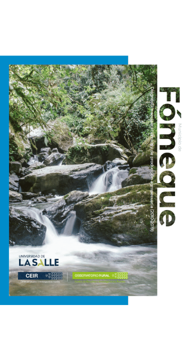 Paisaje rural y producción agropecuaria del municipio de Fómeque, Cundinamarca