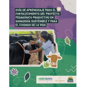 Portada de la cartilla Ganadería sostenible