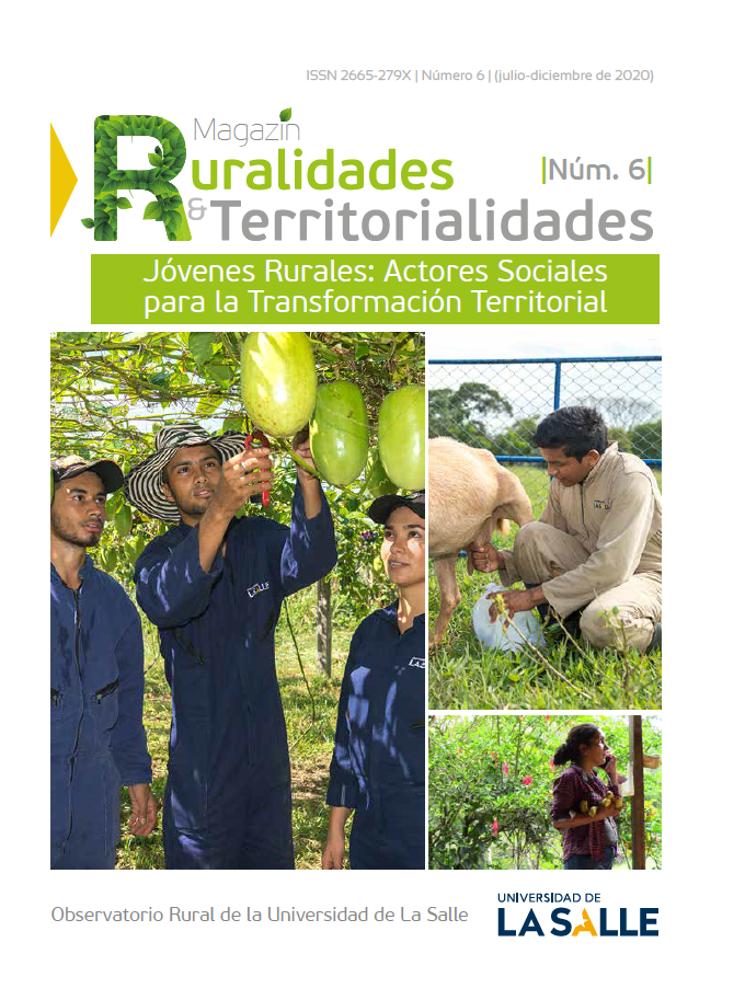 Portada del Magazín Jóvenes Rurales: Actores Sociales para la Transformación Territorial