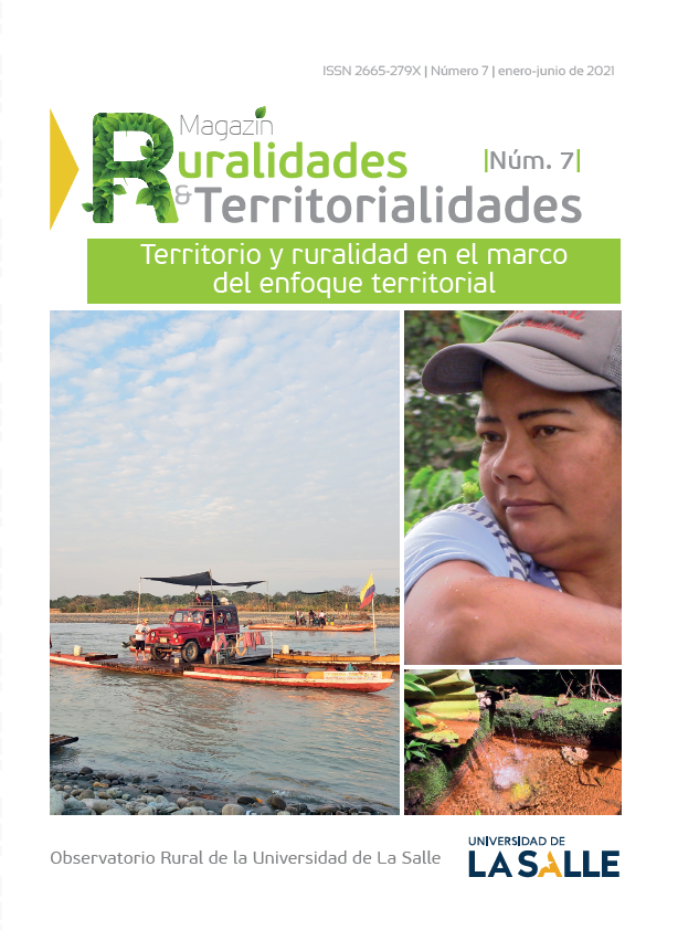 Portada del Magazín Territorio y ruralidad en el marco del enfoque territorial