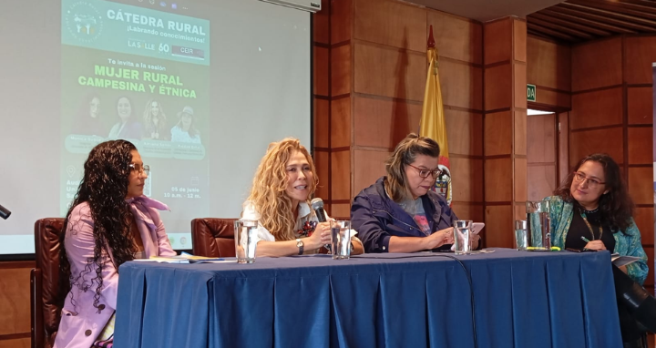 Cátedra Rural sobre mujer rural, campesina y étnica