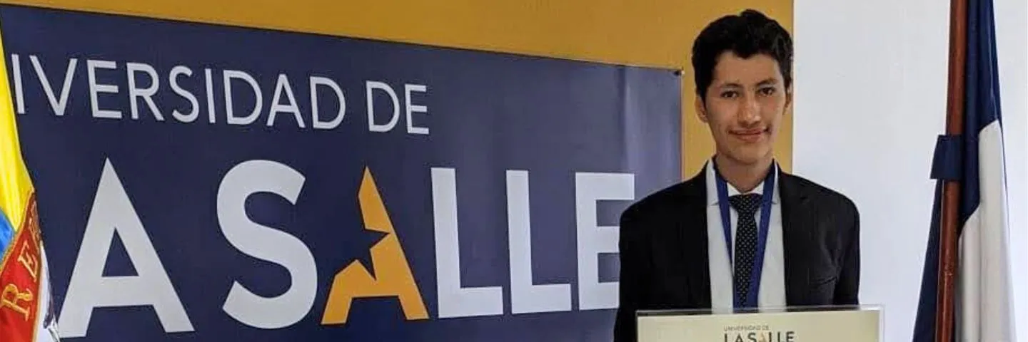 Ingeniero lasallista obtiene beca de posgrado en Estados Unidos