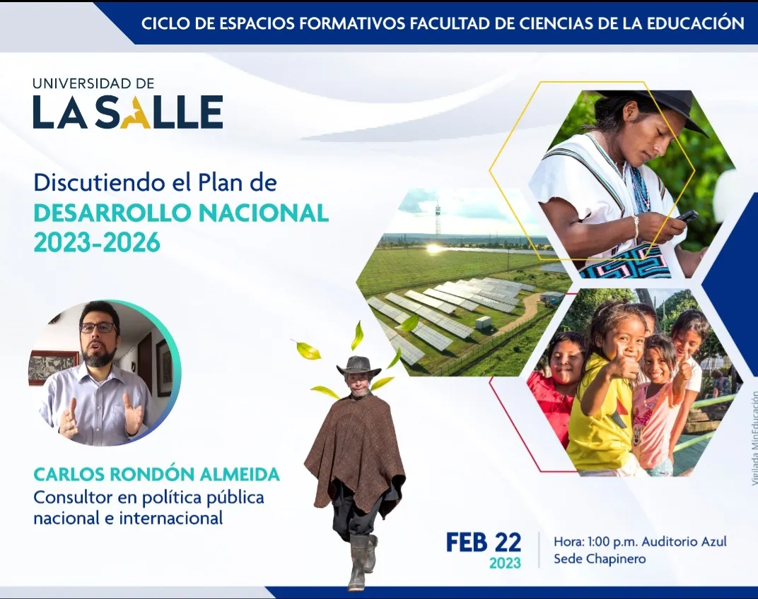 Ciclo de diálogos formativos. El Plan Nacional de Desarrollo