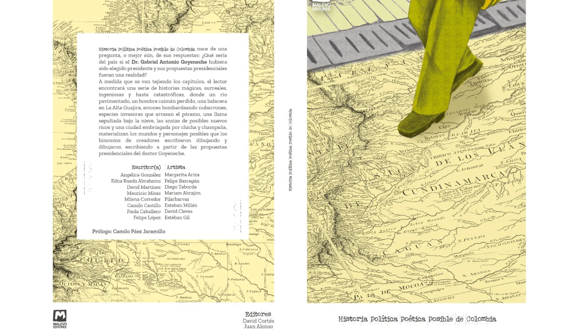 Lanzamiento del libro, “historia política poética posible de Colombia”