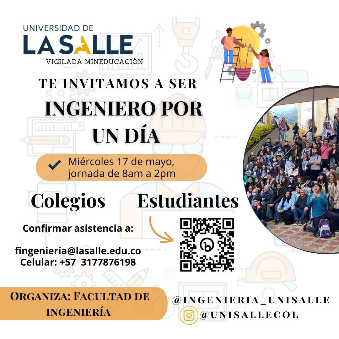 Te invitamos a ser Ingeniero por un Día