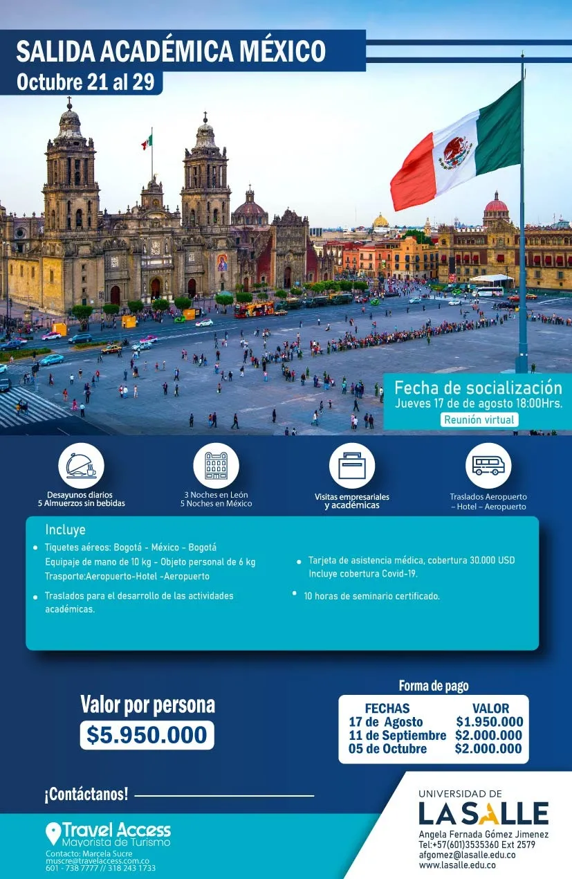 México te espera! Misión Académica