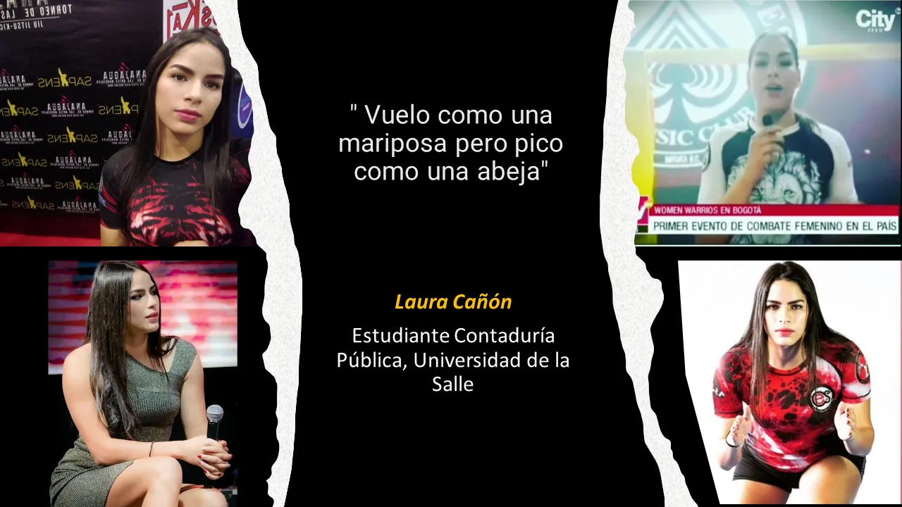 Mujeres empoderadas: Laura Cañón, estudiante de Contaduría, un ejemplo