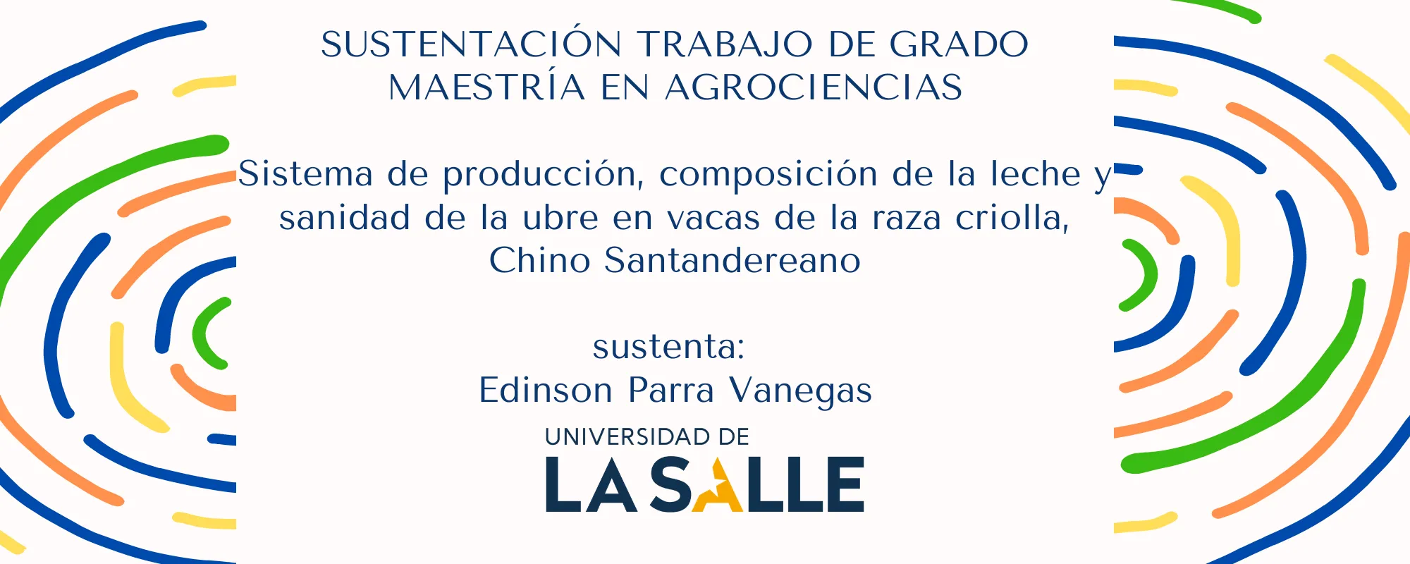 Doctorado y Maestría en Agrociencias ( Sistema de producción, composición de la...