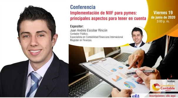 Profesor Juan Andrés Escobar conferencista central UNAULA