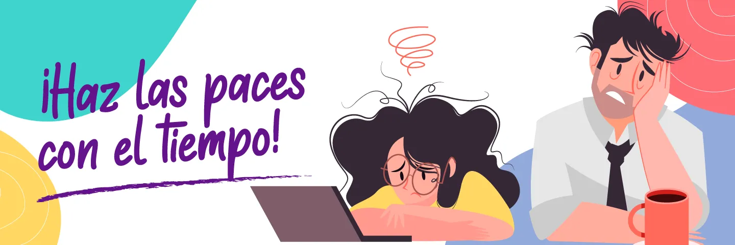 ¡Haz las paces con el tiempo!