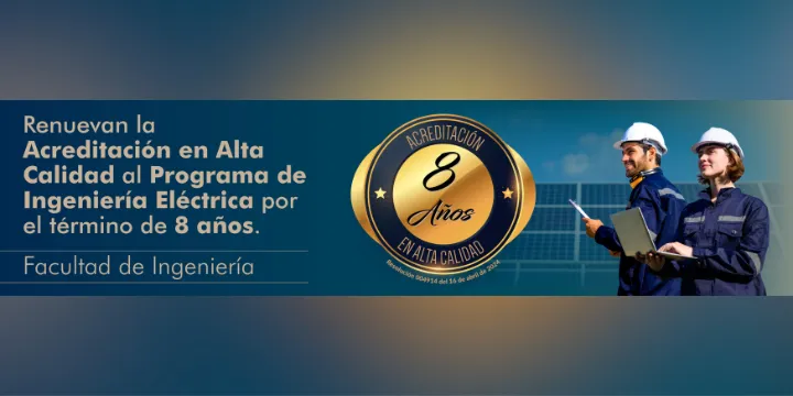 Programa de Ingeniería Eléctrica: ¡reacreditado!