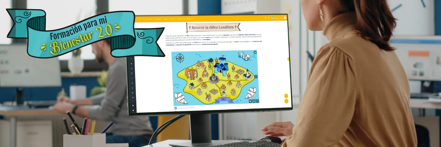 Este es el programa Formación para mi Bienestar 2.0