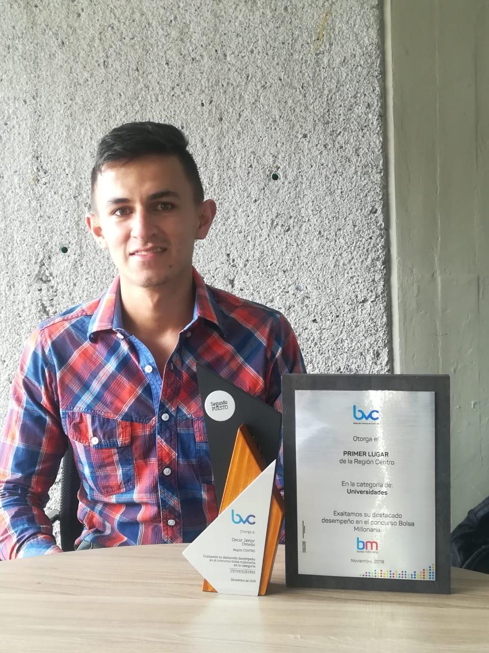 Estudiante de Unisalle Ganador del Concurso Bolsa Millonaria