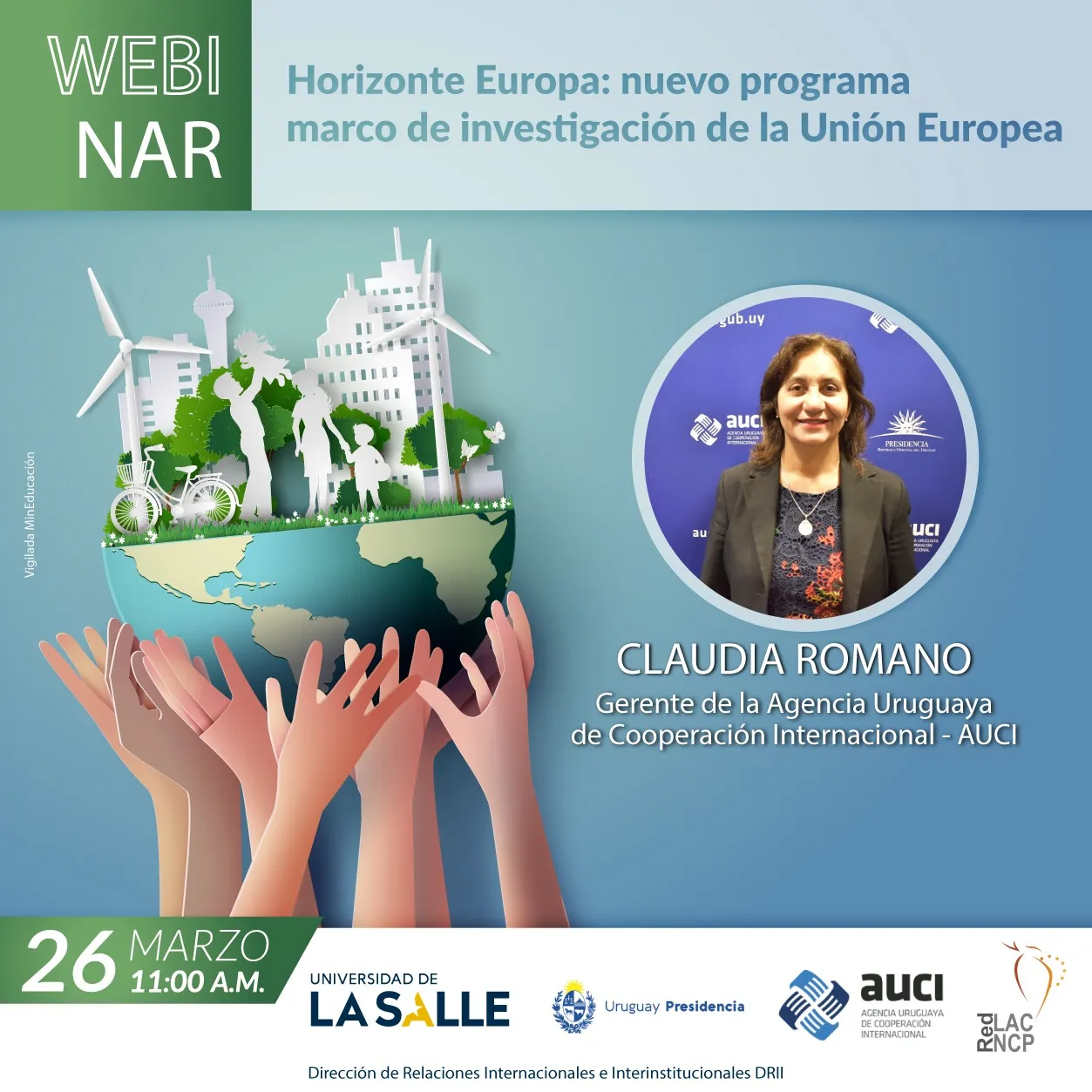 Webinar Horizonte Europa: nuevo programa marco de investigación de la Unión...