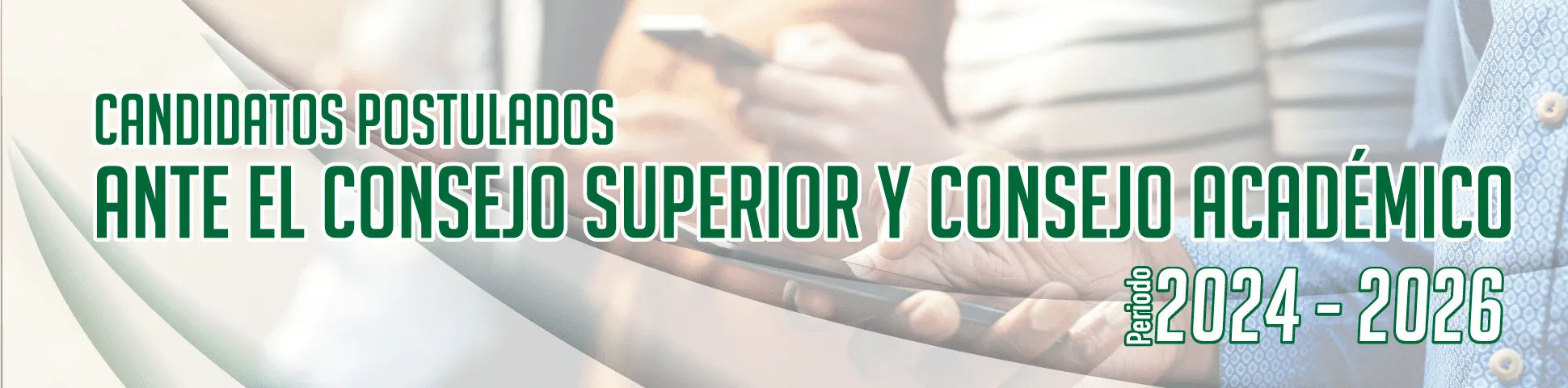 ¡Segunda jornada de votaciones! Elige a tu representante