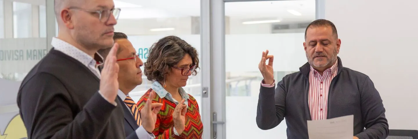 Posesión de representantes al Consejo de Unidad Académica