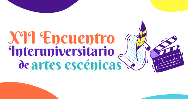 Portada con logo del encuentro de artes escénicas