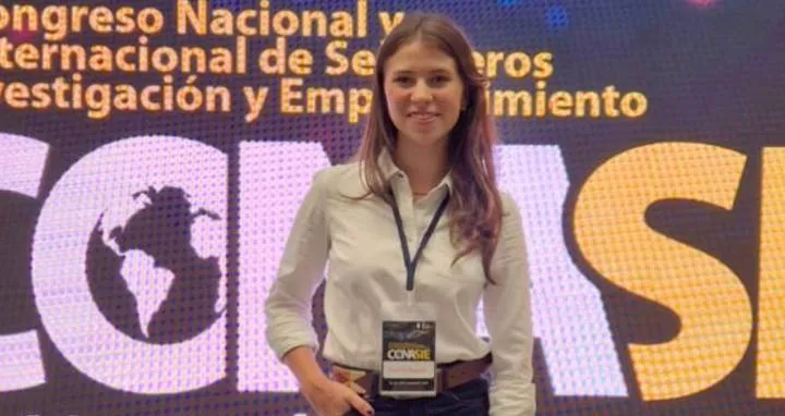 Juanita Bayona Vélez, estudiante de la Universidad de La Salle