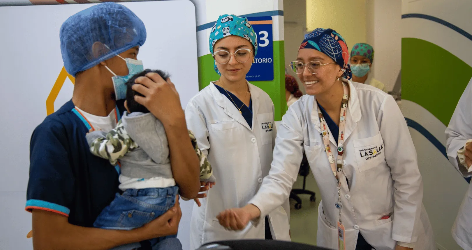 Atención visual a niños