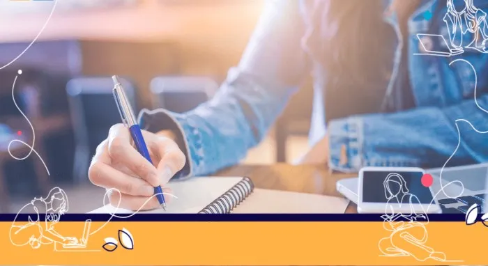 Personas escribiendo