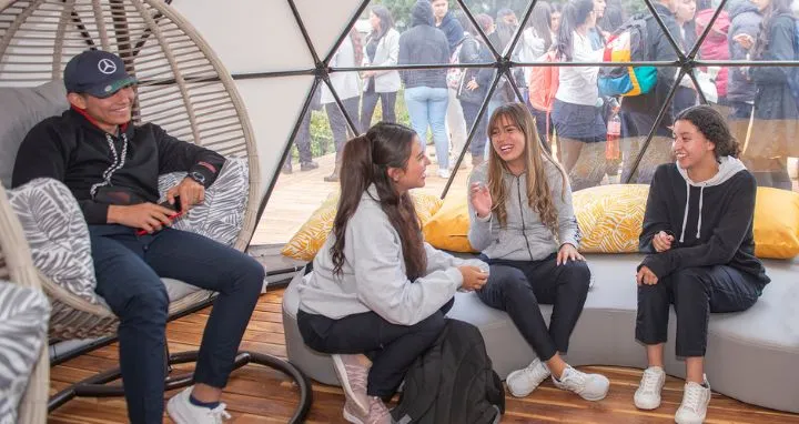 Grupo de estudiantes de pregrado