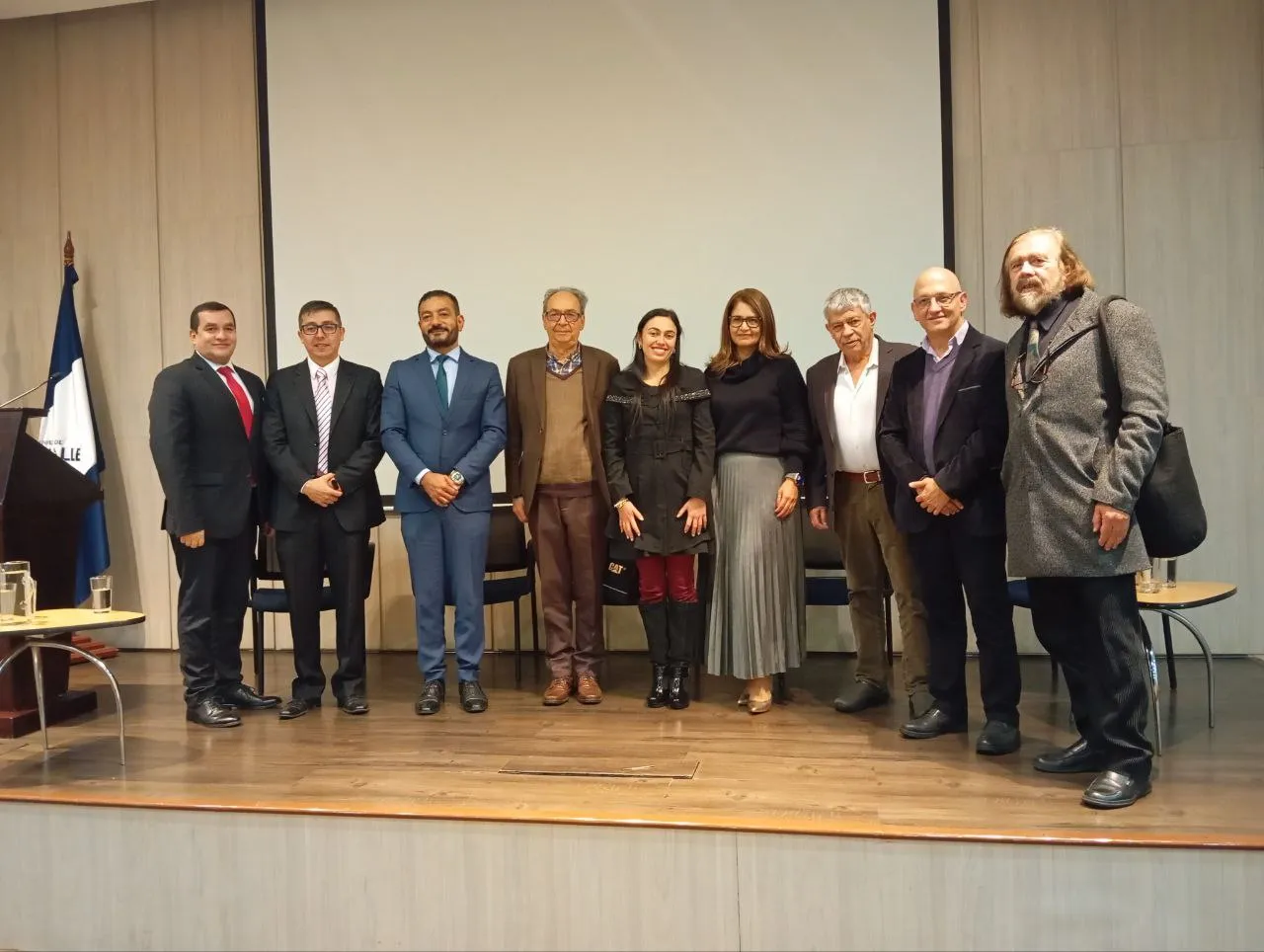 Integrantes del Congreso de Economistas