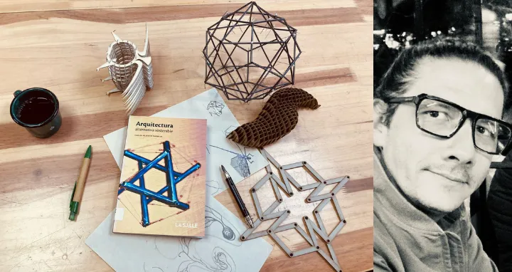 Libro Arquitectura Sostenible y profesor Carlos Nader