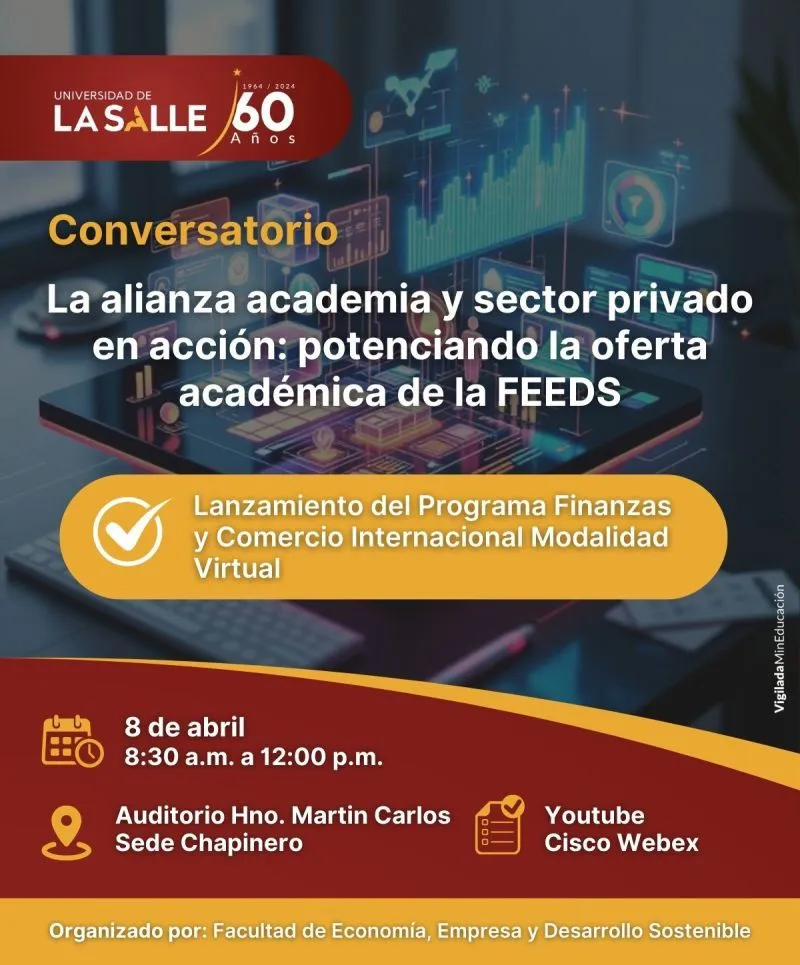 Póster publicitario sobre el evento
