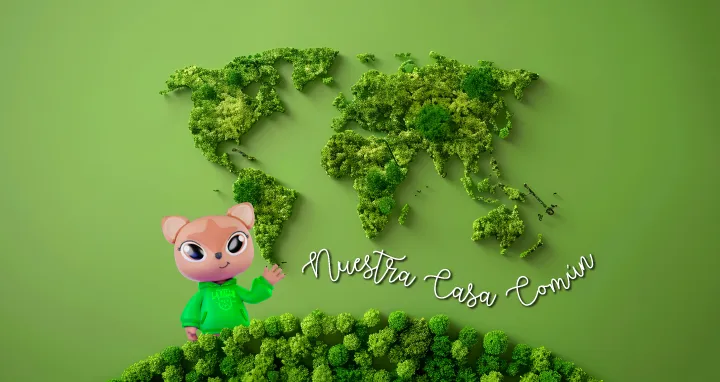 Juana con nuestra casa común