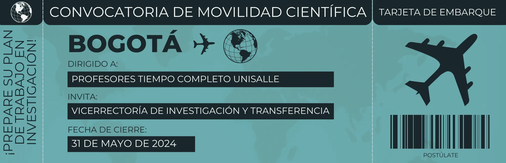 Convocatoria interna de proyectos de semilleros de investigación