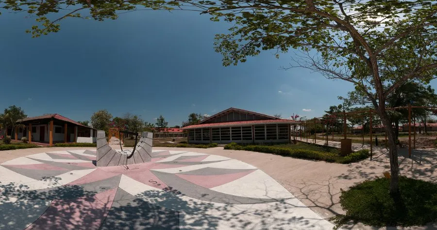 Reloj de sol en Utopía