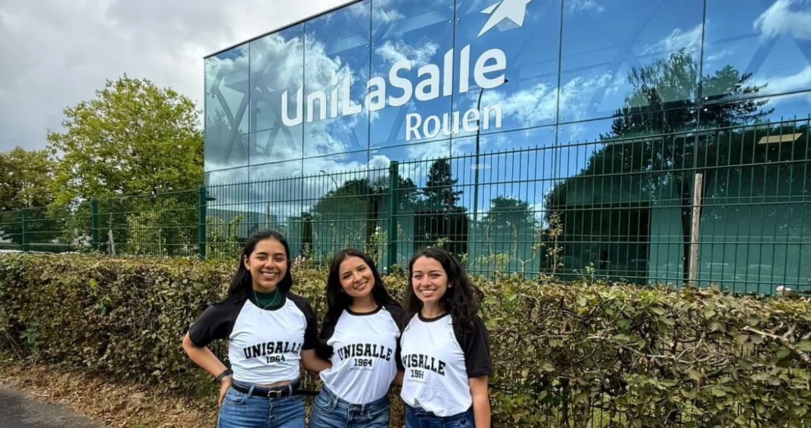 Estudiantes lasallistas en Francia