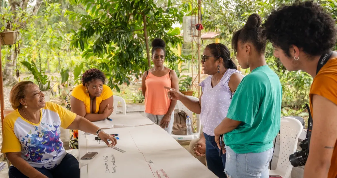 Mujeres afrodescendientes del Chocó