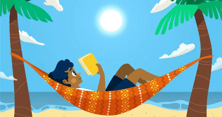 Disfruta de un buena lectura en vacaciones