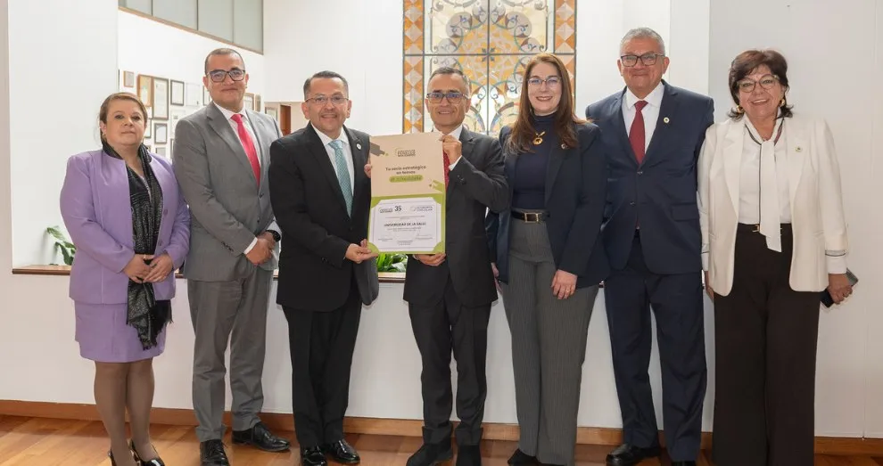 Directivas de Unisalle reciben el reconocimiento