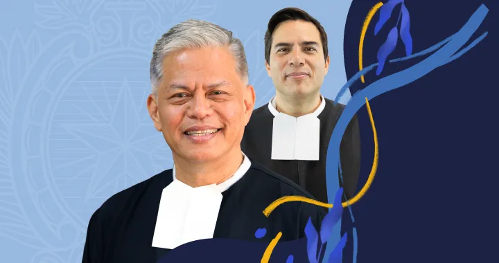 Hno. Armin Luistro y el Hno. Rafael Cerón