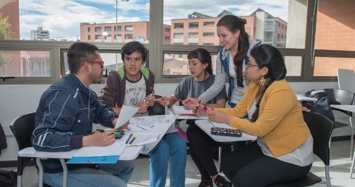 Estudiantes de la Universidad de La Salle