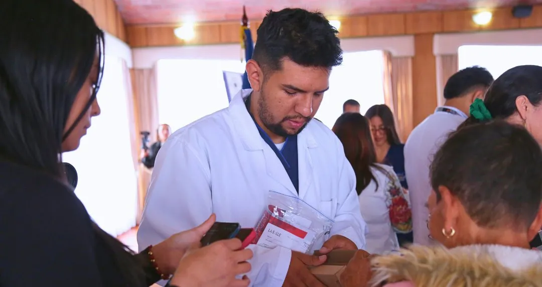 Jornada de entrega de gafas a recicladores