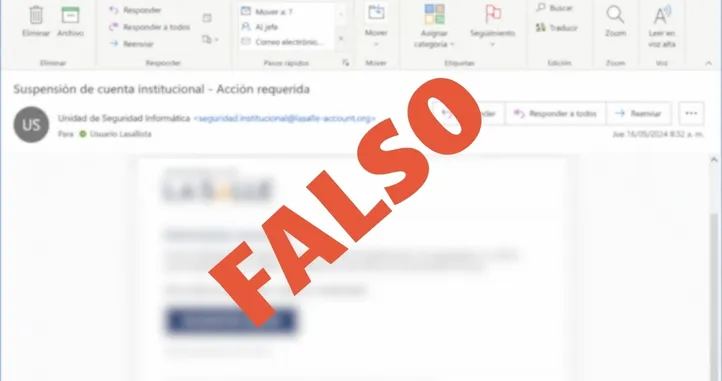 No interactúes con correos sospechosos, repórtalo de inmediato