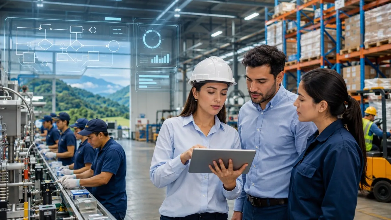 representación Innovar y optimizar: la ruta hacia una Colombia productiva